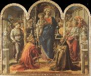 Fra Angelico, Jungfru Maria med barnet